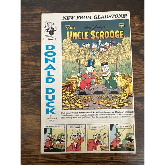 Gladstone Giant Walt Disneys Mickey Mouse Comic #256 April 1990 Bagged Boarded - Picture 5 of 6